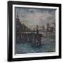 The Bermondsey Wall London-John Erskine-Framed Giclee Print