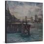 The Bermondsey Wall London-John Erskine-Stretched Canvas