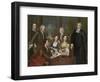 The Bermuda Group, Dean Berkeley and His Entourage, 1728, Reworked 1739-John Smibert-Framed Giclee Print