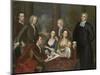 The Bermuda Group, Dean Berkeley and His Entourage, 1728, Reworked 1739-John Smibert-Mounted Giclee Print