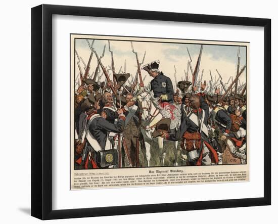 The Bernburg Regiment-Carl Rochling-Framed Giclee Print