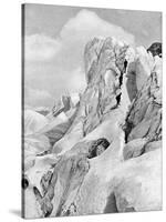 The Bernina Range, Alps, Early 20th Century-null-Stretched Canvas