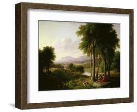 The Berry Pickers-Asher B. Durand-Framed Giclee Print