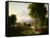 The Berry Pickers-Asher B. Durand-Framed Stretched Canvas