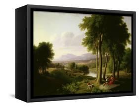 The Berry Pickers-Asher B. Durand-Framed Stretched Canvas