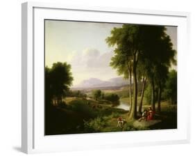 The Berry Pickers-Asher B. Durand-Framed Giclee Print