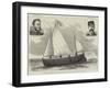 The Berthon Folding-Boat, Which Made a Rough Voyage in the Bay of Biscay-null-Framed Giclee Print