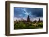 The Besakih Temple, the largest and holiest temple of Hindu religion in Bali, Indonesia-Laura Grier-Framed Photographic Print