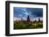 The Besakih Temple, the largest and holiest temple of Hindu religion in Bali, Indonesia-Laura Grier-Framed Photographic Print