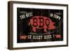 The Best BBQ in Town-Jess Aiken-Framed Art Print