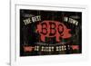 The Best BBQ in Town-Jess Aiken-Framed Premium Giclee Print