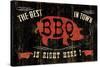 The Best BBQ in Town-Jess Aiken-Stretched Canvas