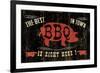 The Best BBQ in Town-Jess Aiken-Framed Art Print