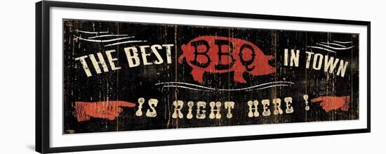 The Best BBQ in Town-Pela Design-Framed Premium Giclee Print