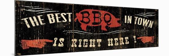 The Best BBQ in Town-Pela Design-Mounted Premium Giclee Print