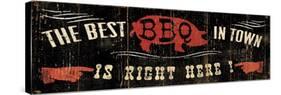 The Best BBQ in Town-Pela Design-Stretched Canvas