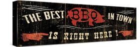 The Best BBQ in Town-Pela Design-Stretched Canvas
