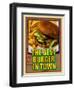 The Best Burger in Town-Cathy Cute-Framed Giclee Print