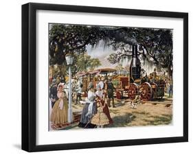 The Best Friend Locomotive from Charleston, United States, 19th Century-null-Framed Giclee Print