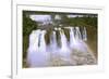 The Best-Known Falls in the World - Iguazu. the Magnificent Rainbow Costs over Roaring Water Stream-kavram-Framed Photographic Print