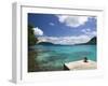 The Best on Santo, Champagne Beach, Espiritu Santo Island, Vanuatu-Walter Bibikow-Framed Photographic Print