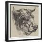 The Best Short-Horned Bull-Harrison William Weir-Framed Giclee Print