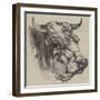 The Best Short-Horned Bull-Harrison William Weir-Framed Giclee Print