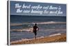 The Best Surfer Duke Kahanamoku Quote Poster-null-Stretched Canvas