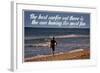 The Best Surfer Duke Kahanamoku Quote Poster-null-Framed Photo