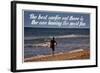 The Best Surfer Duke Kahanamoku Quote Poster-null-Framed Photo