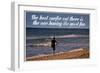 The Best Surfer Duke Kahanamoku Quote Poster-null-Framed Photo