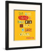 The Best Thing-Helen Dardik-Framed Art Print