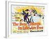 "The Best Things in Life are Free" 1956, Directed by Michael Curtiz-null-Framed Giclee Print