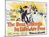 "The Best Things in Life are Free" 1956, Directed by Michael Curtiz-null-Mounted Giclee Print