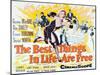 "The Best Things in Life are Free" 1956, Directed by Michael Curtiz-null-Mounted Giclee Print