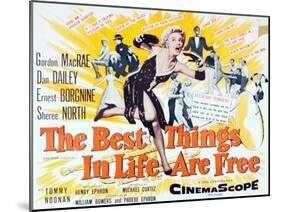 "The Best Things in Life are Free" 1956, Directed by Michael Curtiz-null-Mounted Giclee Print