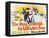 "The Best Things in Life are Free" 1956, Directed by Michael Curtiz-null-Framed Stretched Canvas