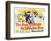 "The Best Things in Life are Free" 1956, Directed by Michael Curtiz-null-Framed Giclee Print