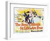 "The Best Things in Life are Free" 1956, Directed by Michael Curtiz-null-Framed Giclee Print