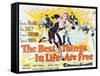 "The Best Things in Life are Free" 1956, Directed by Michael Curtiz-null-Framed Stretched Canvas