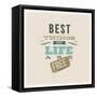 The Best Things in Life are Free-vso-Framed Stretched Canvas