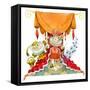 The Best Trick - Humpty Dumpty-Valerie Soklova-Framed Stretched Canvas