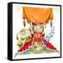 The Best Trick - Humpty Dumpty-Valerie Soklova-Framed Stretched Canvas