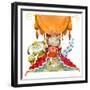 The Best Trick - Humpty Dumpty-Valerie Soklova-Framed Giclee Print