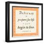 The Best Way-Janice Gaynor-Framed Art Print