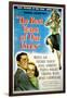 The Best Years of Our Lives, Dana Andrews, Teresa Wright, Virginia Mayo, 1946-null-Framed Art Print