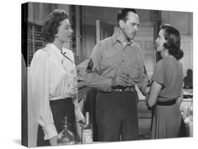 The Best Years of Our Lives, Myrna Loy, Fredric March, Teresa Wright, 1946-null-Stretched Canvas