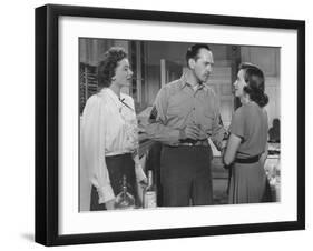 The Best Years of Our Lives, Myrna Loy, Fredric March, Teresa Wright, 1946-null-Framed Photo