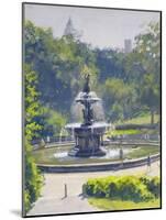 The Bethesda Fountain, Central Park, 1996-Julian Barrow-Mounted Giclee Print