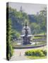 The Bethesda Fountain, Central Park, 1996-Julian Barrow-Stretched Canvas